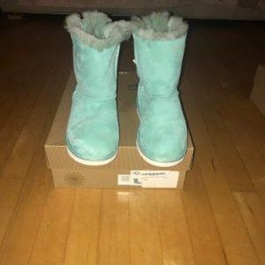 Ugg Kids Bailey Bow Boot Surf Spa (Authentic) Sz 3